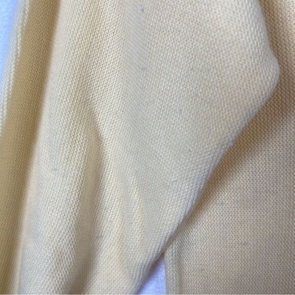 Royale-Air Vintage Yellow Cardigan Sweater Size Medium - Picture 9 of 12